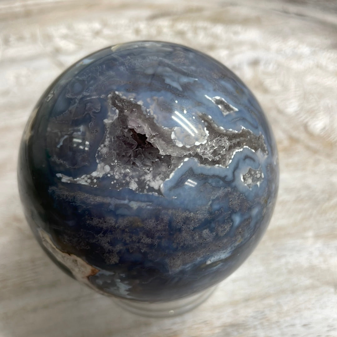 Moss Agate Sphere