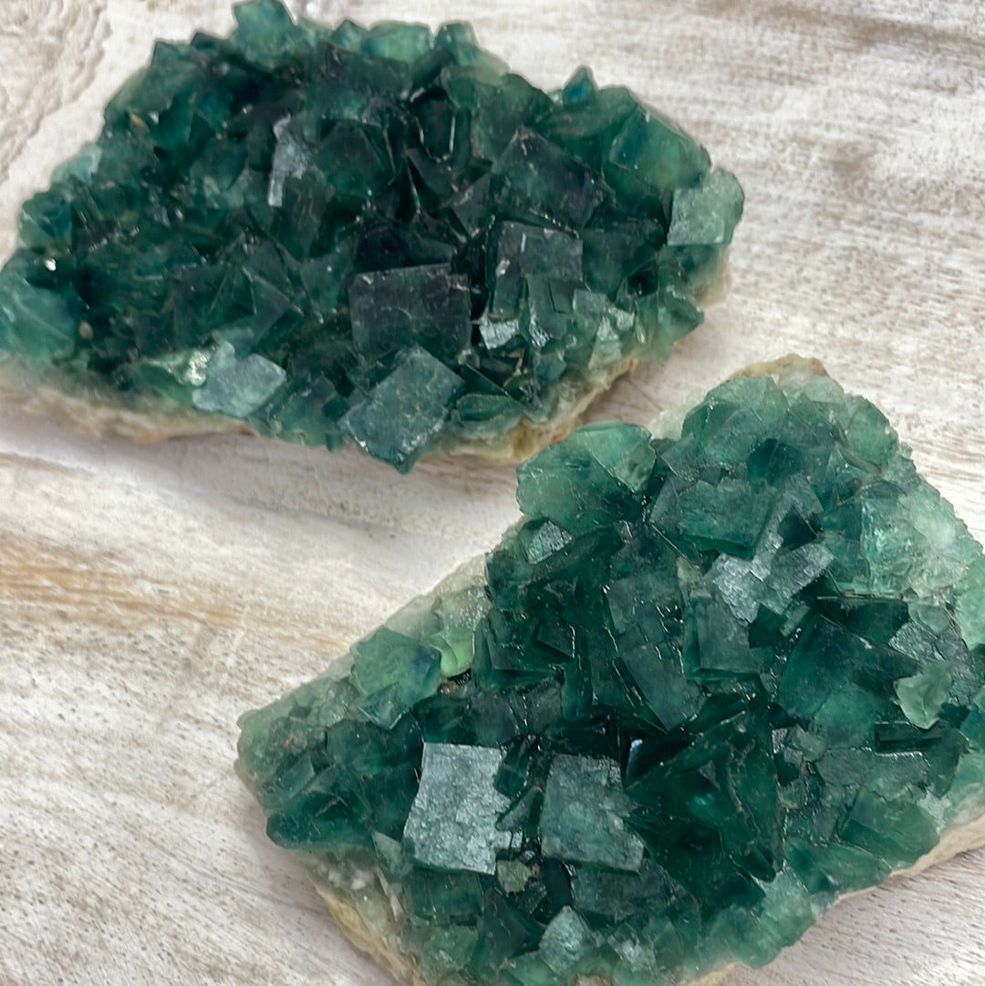 Raw Fluorite, Green