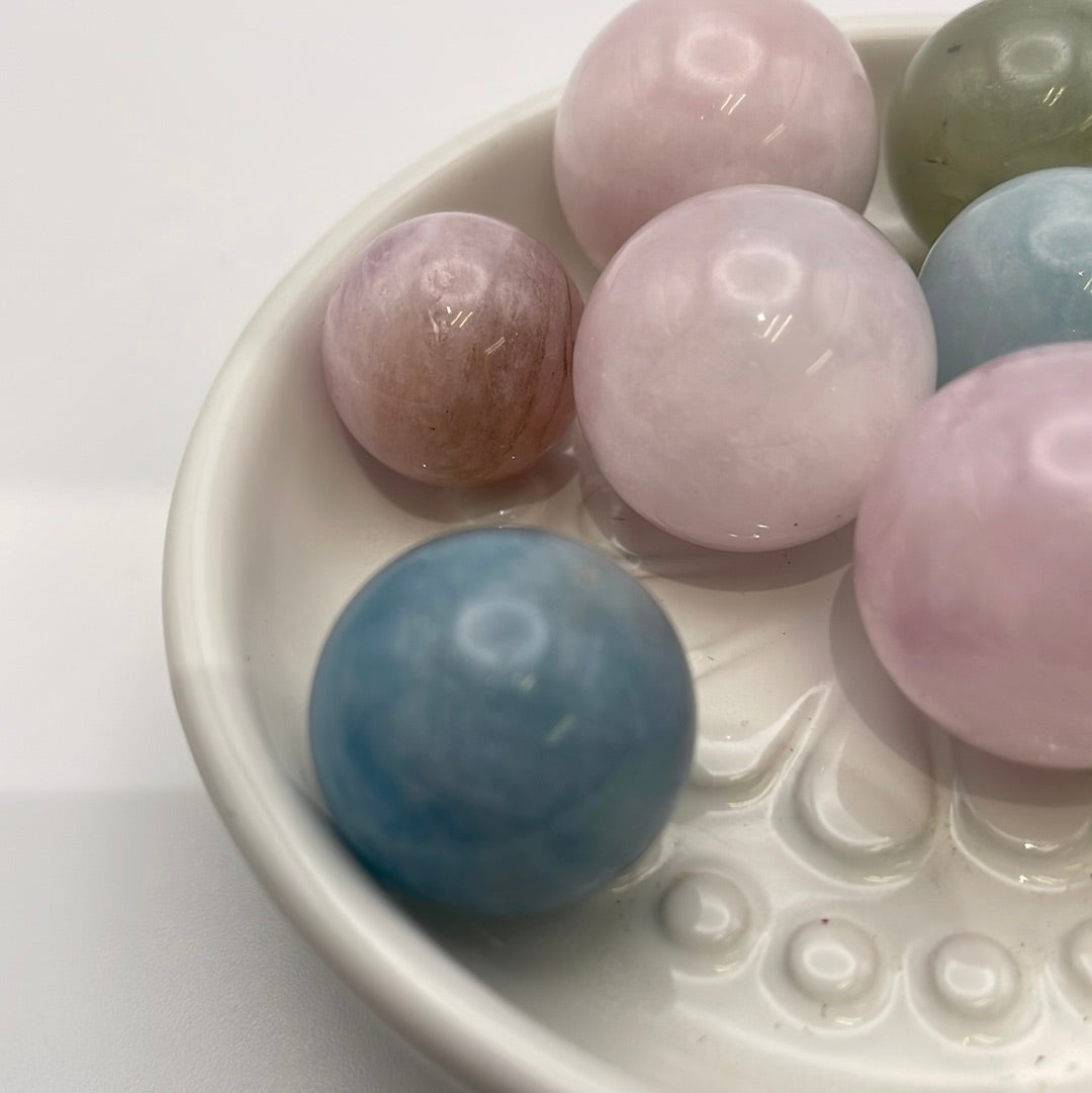 Morganite Spheres