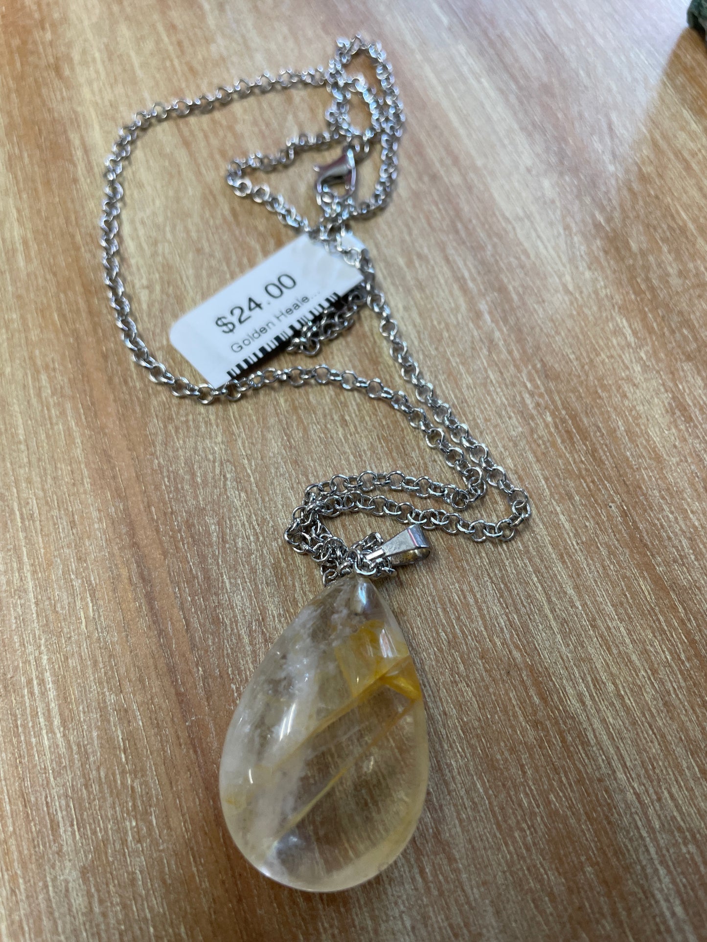 Golden Healer Necklace