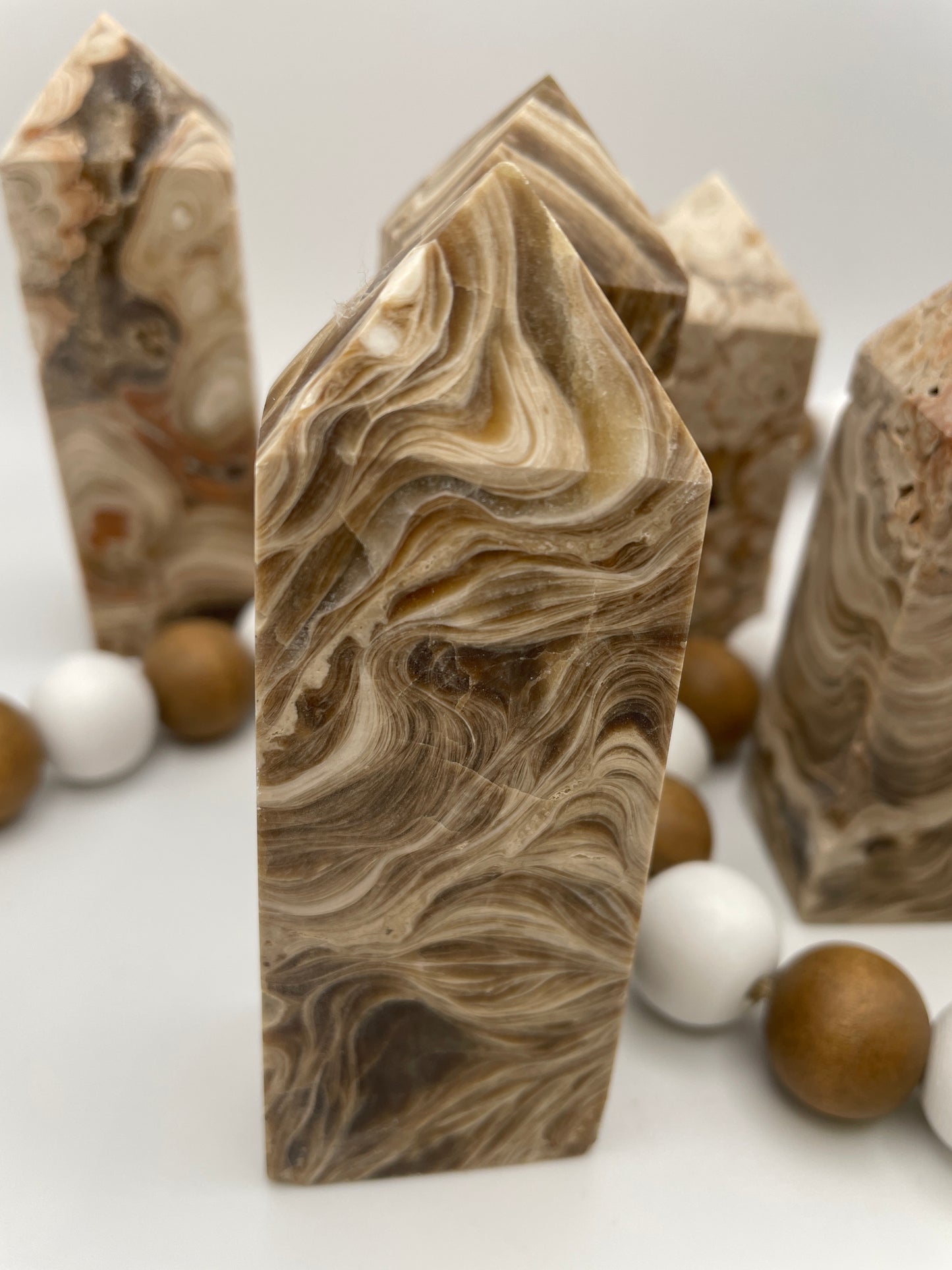 Chocolate Calcite Tower
