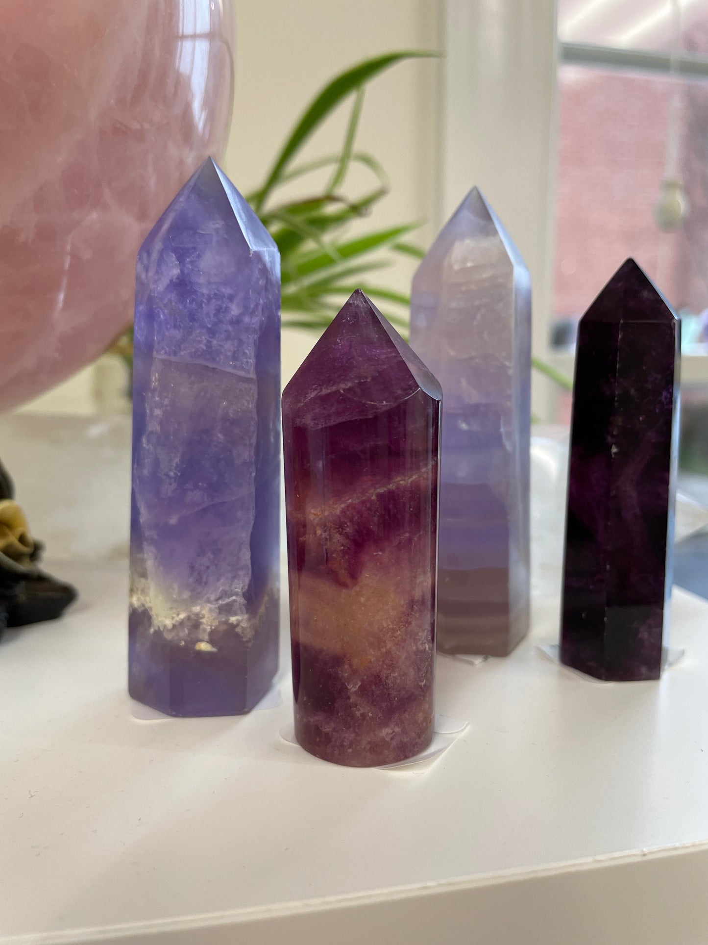 Purple Fluorite Tower