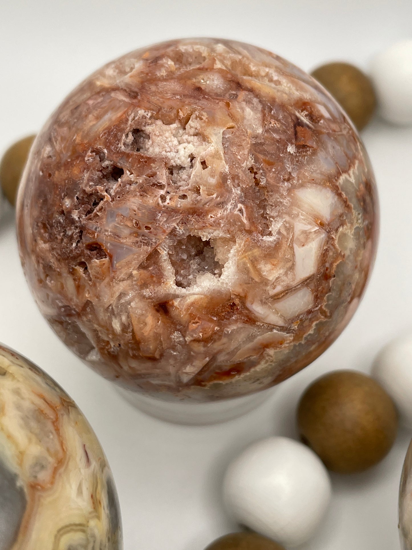 Crazy Lace Agate Sphere