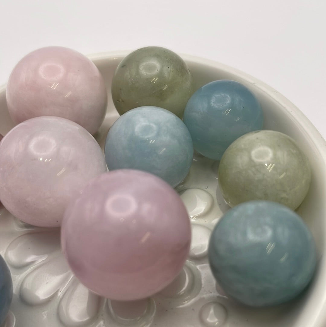 Morganite Spheres
