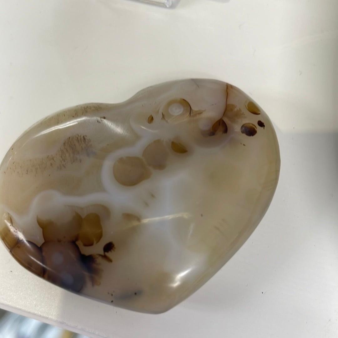 Montana Agate Heart