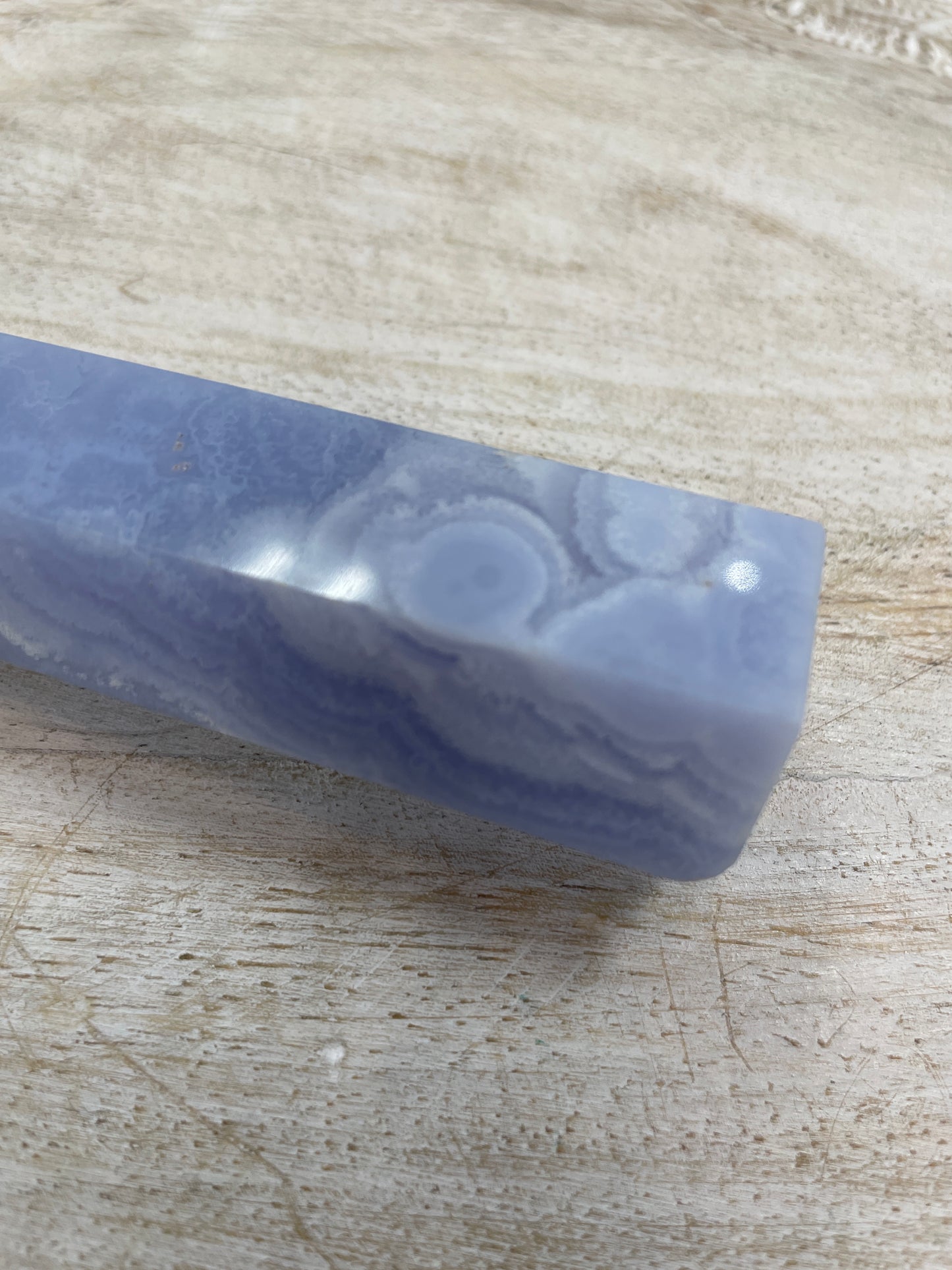 Blue Lace Agate Tower