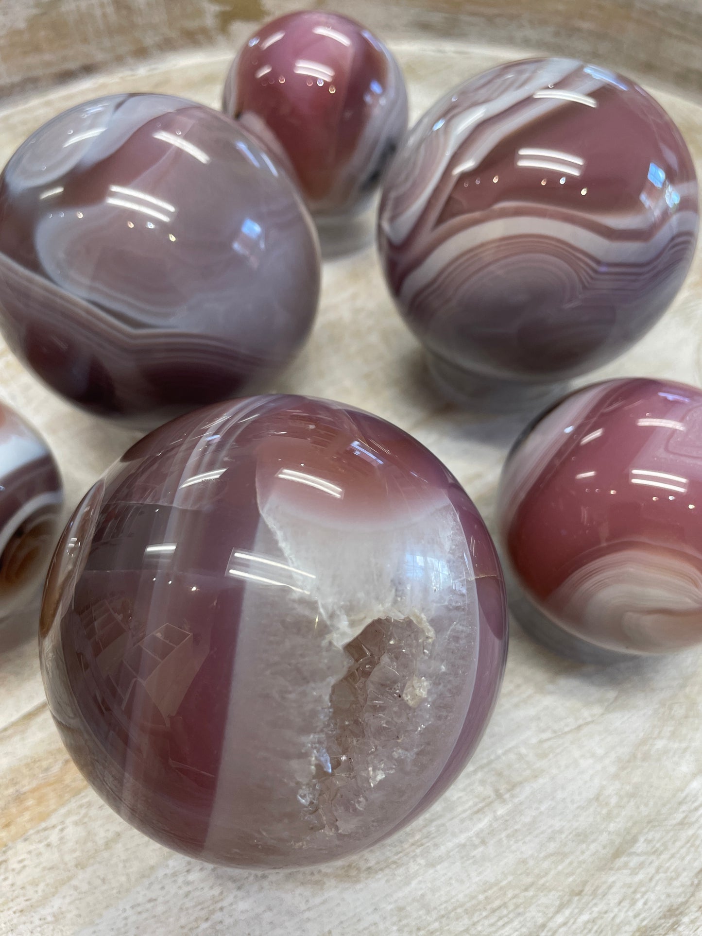 Jelly Agate Sphere
