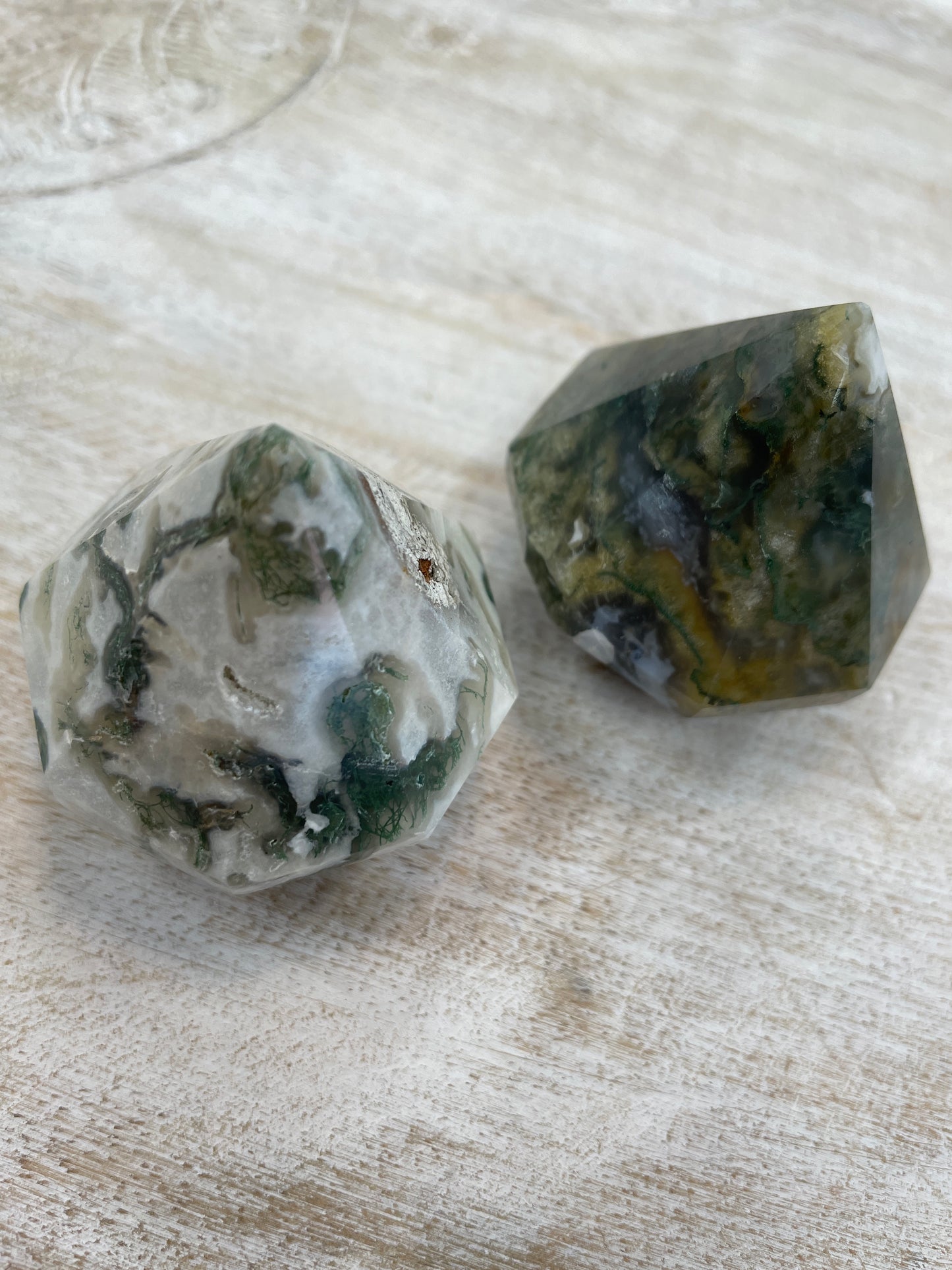 Moss Agate Diamond