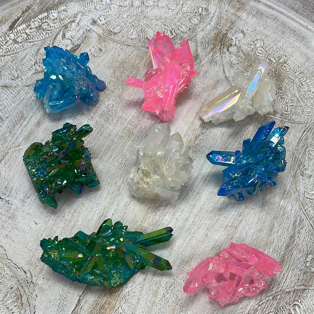 Aura Quartz Cluster