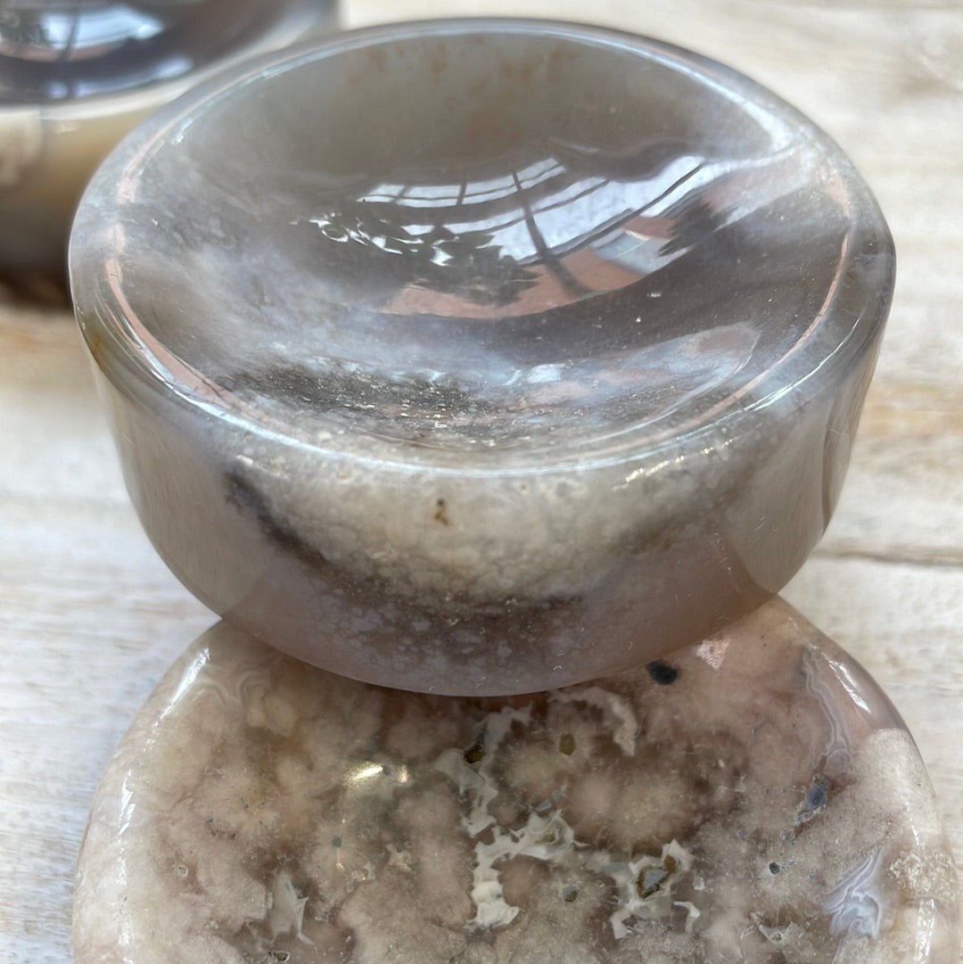 Flower Agate Bowl