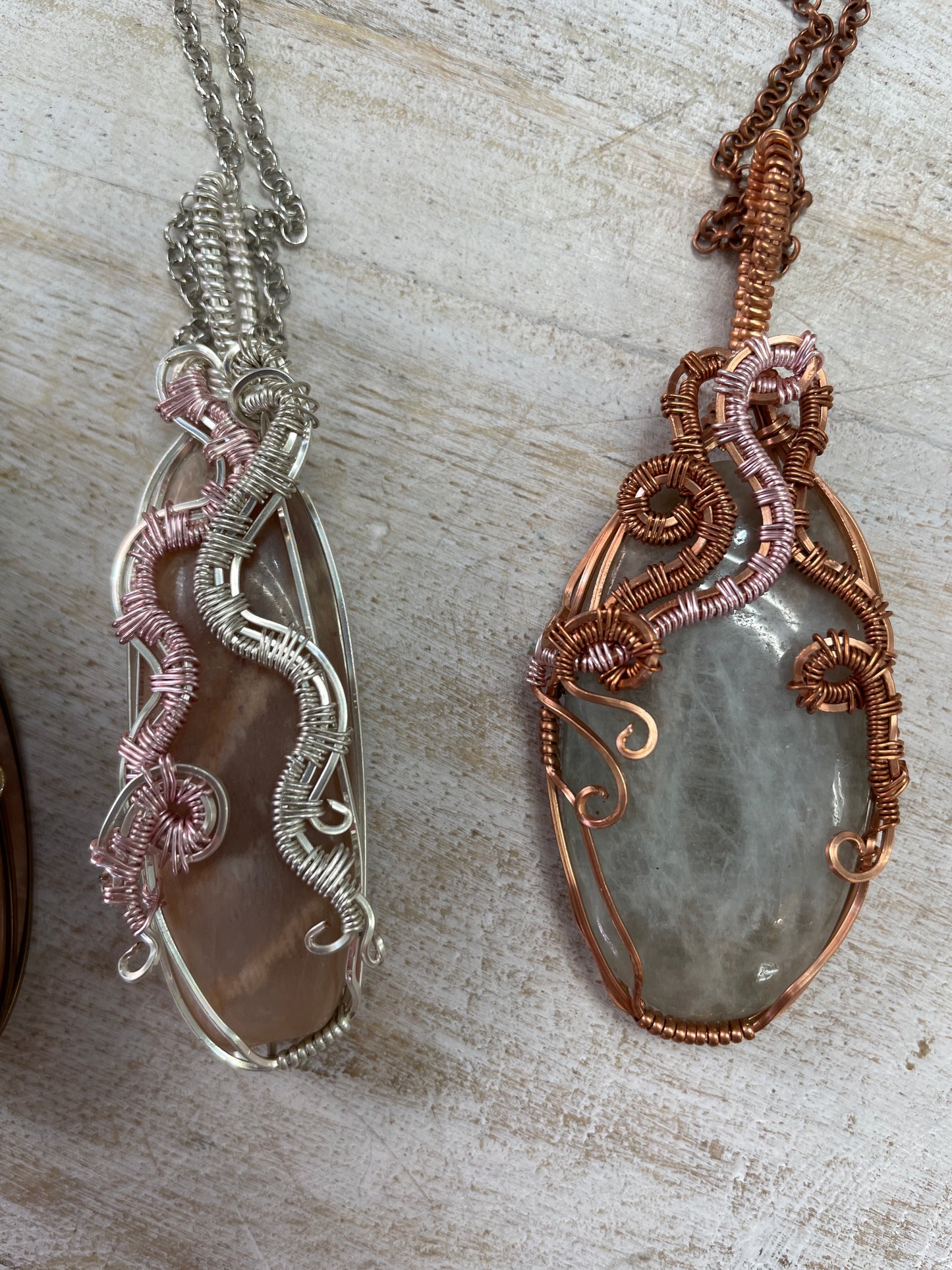 Moonstone Wire Wrapped