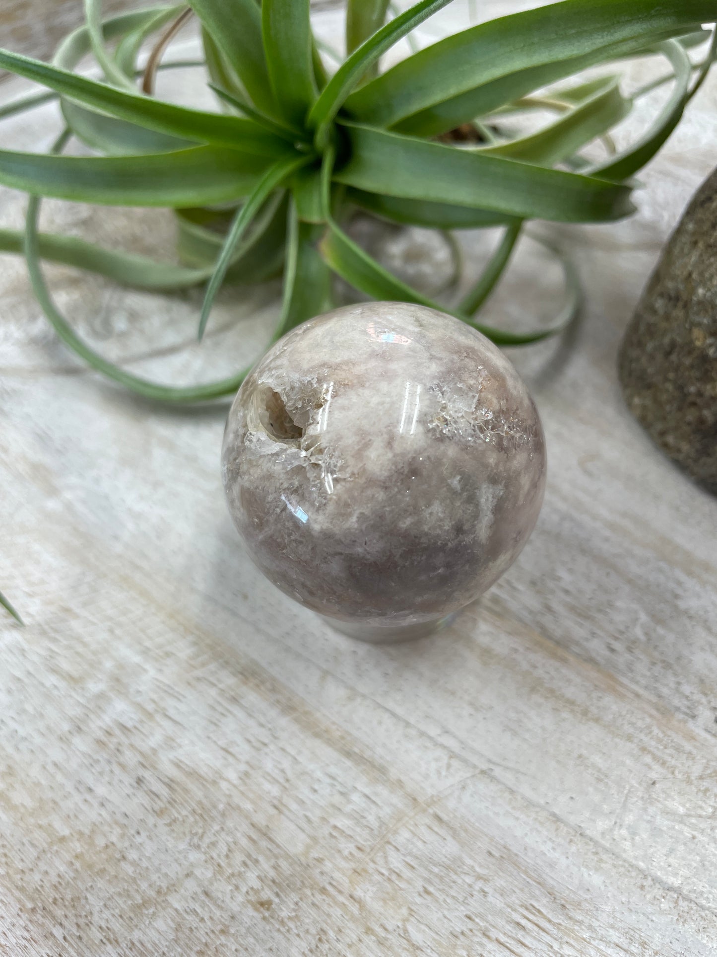 Pink Amethyst Sphere
