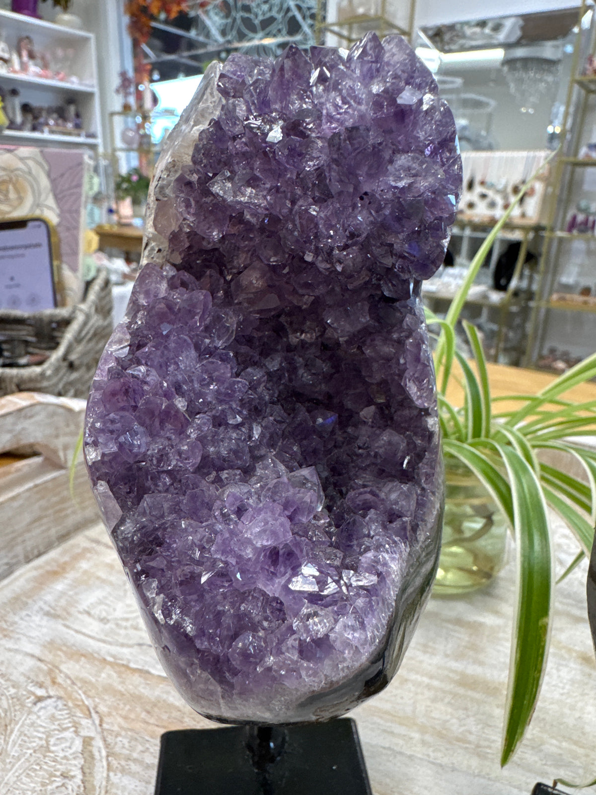 Amethyst on Stand