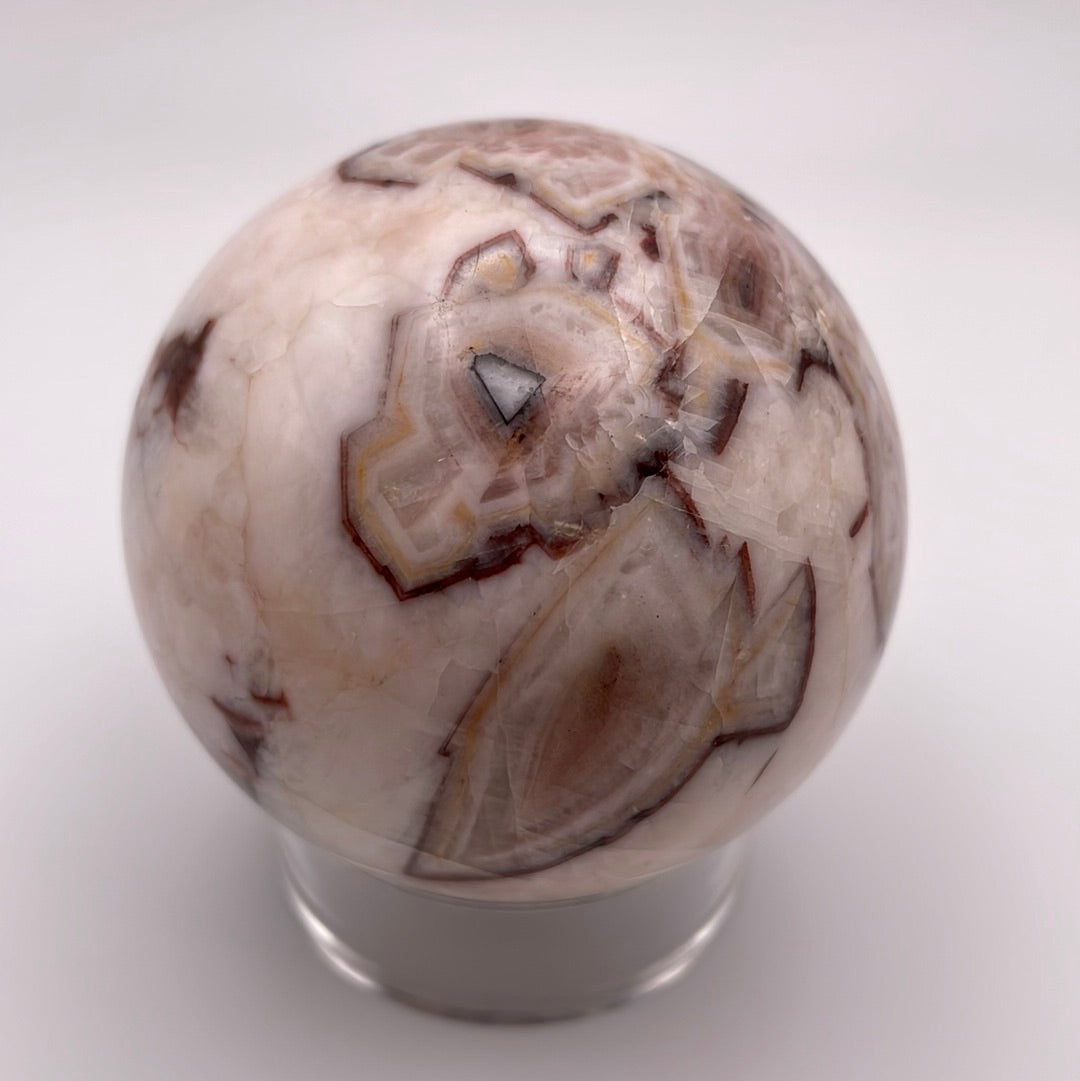 Banded Calcite Sphere