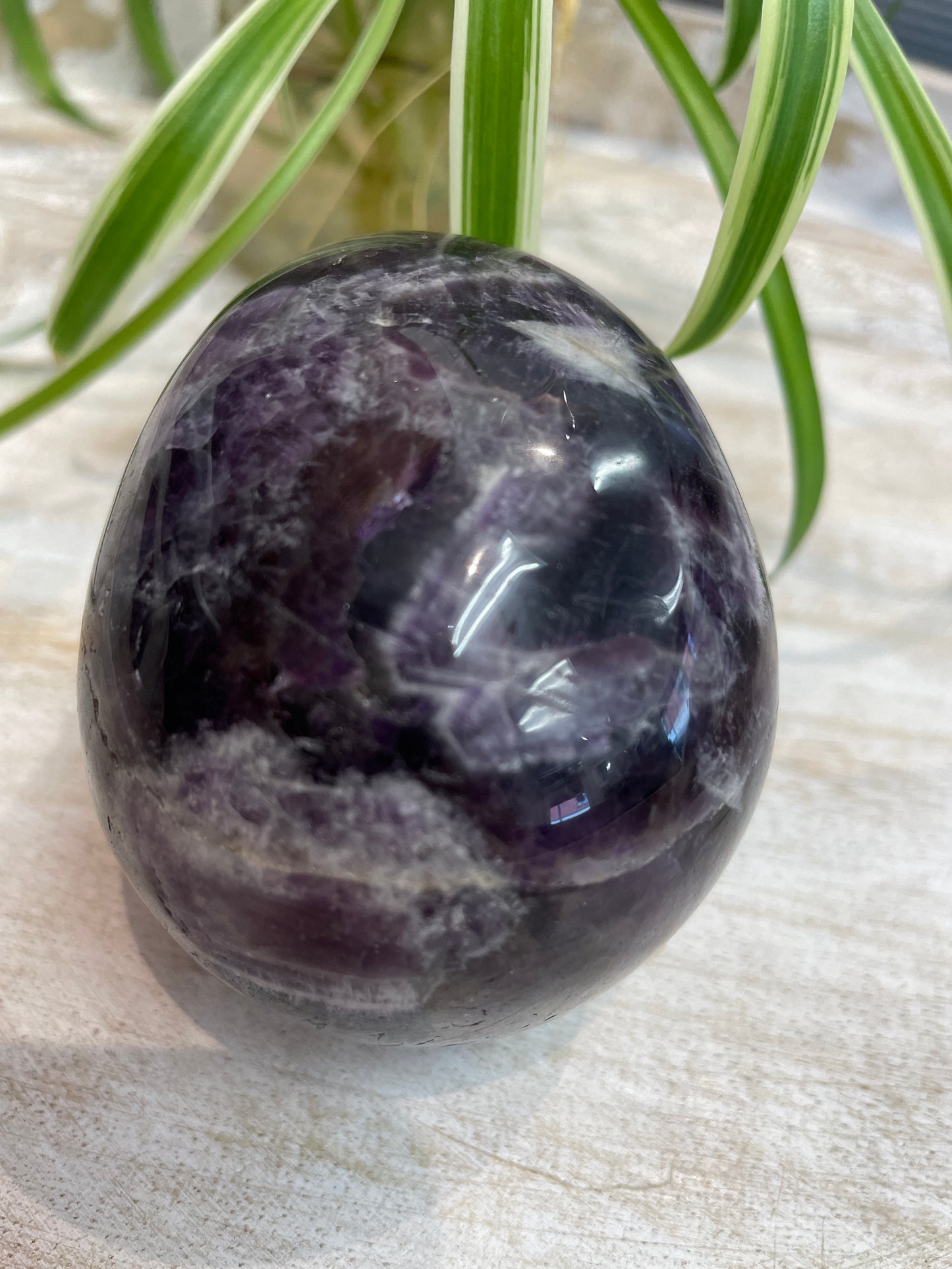 Dream (Chevron) Amethyst Skull