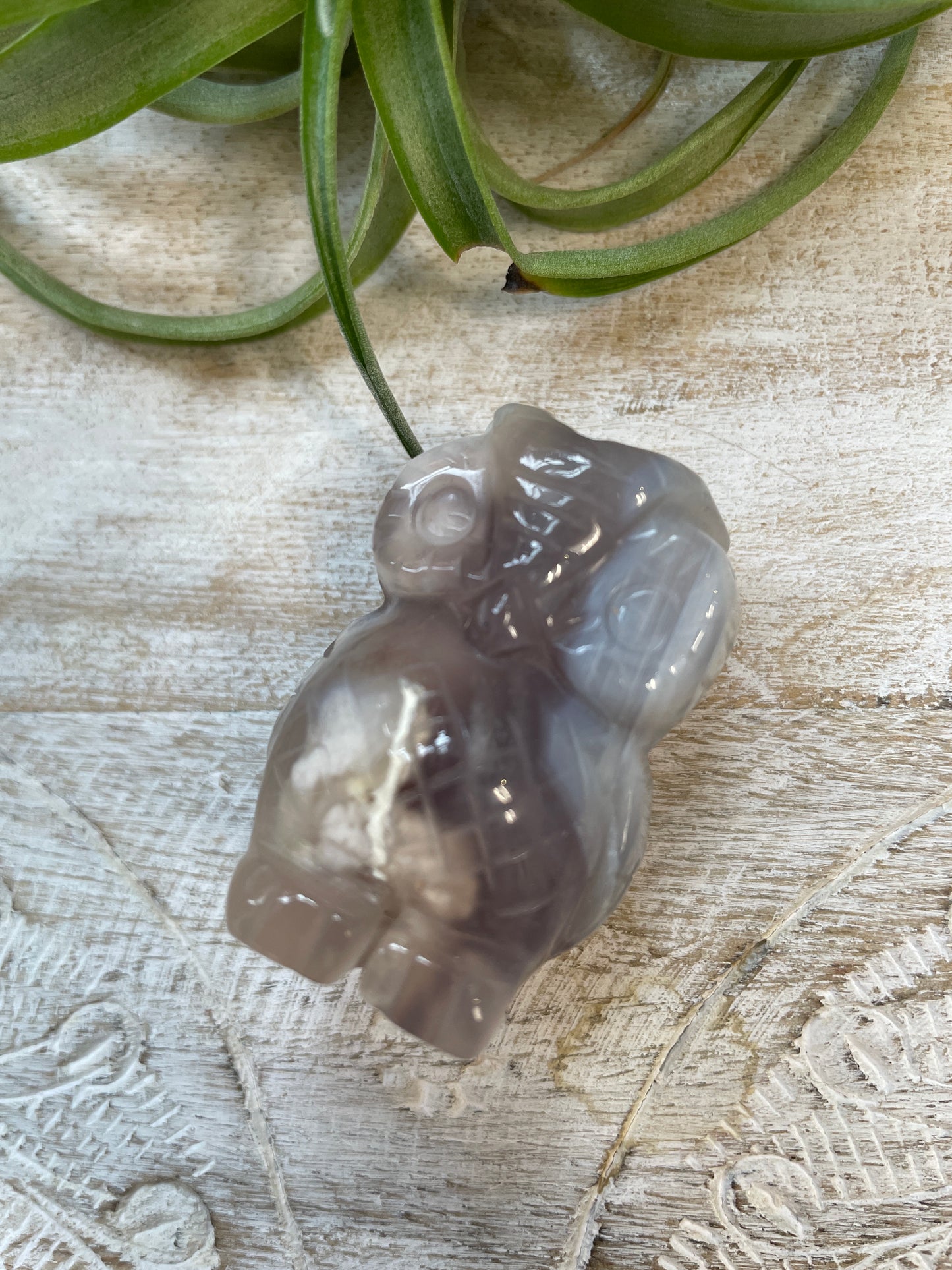 Flower Agate Carving