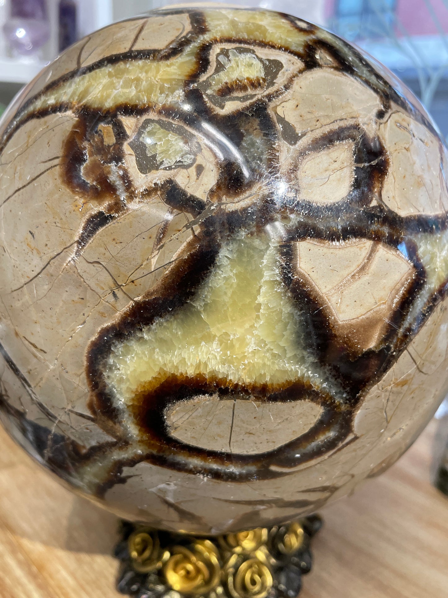 Septarian Sphere