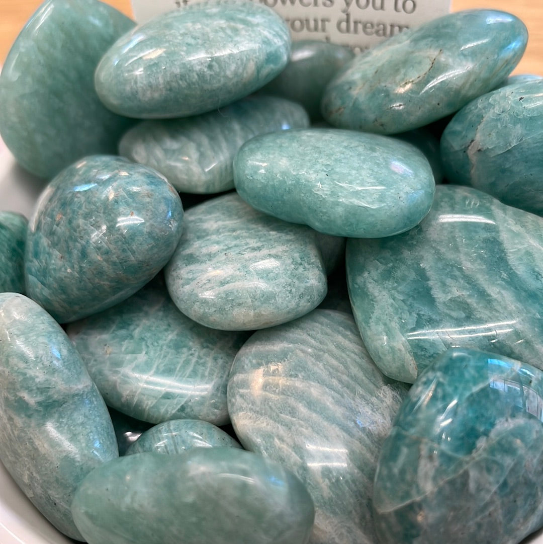 Amazonite Heart