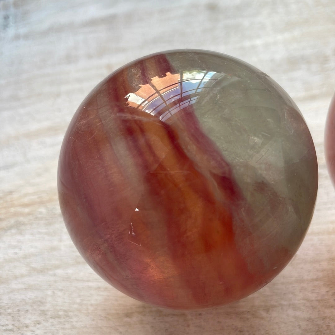 Fluorite Sphere- Purple