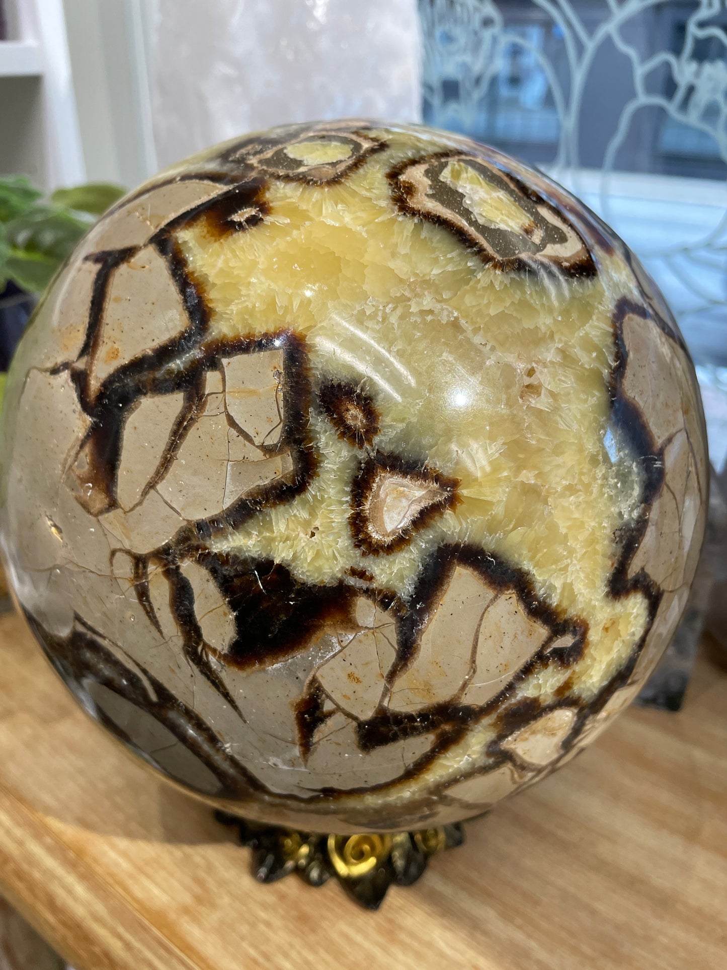 Septarian Sphere