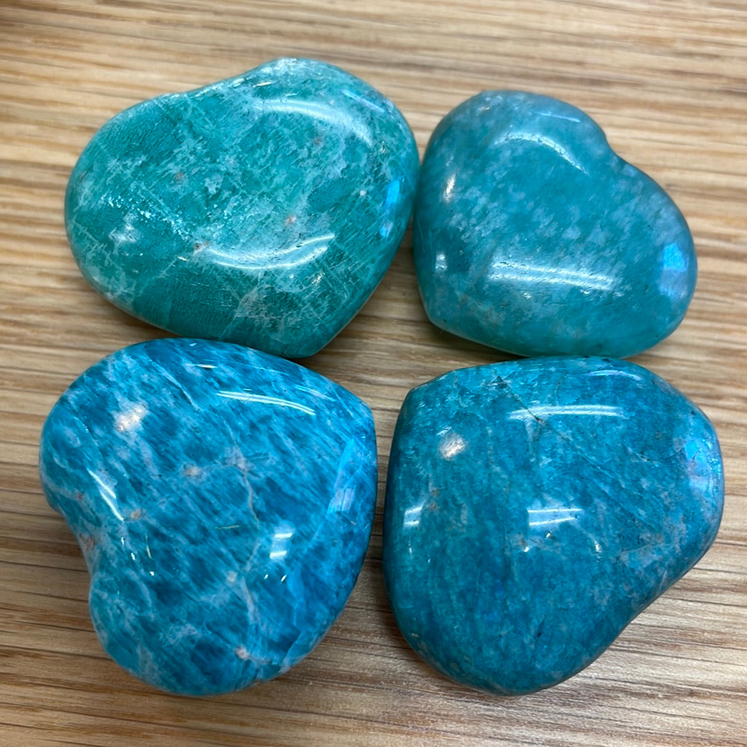 Amazonite Heart