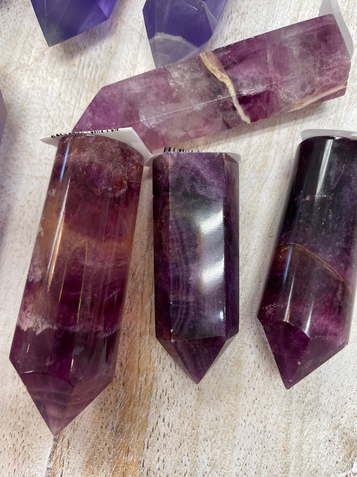 Purple Fluorite Tower