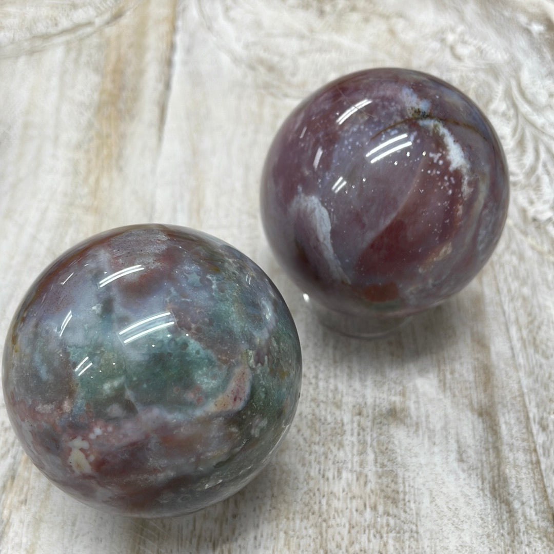 Ocean Jasper Sphere