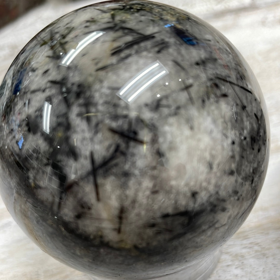 Black Tourmaline Sphere