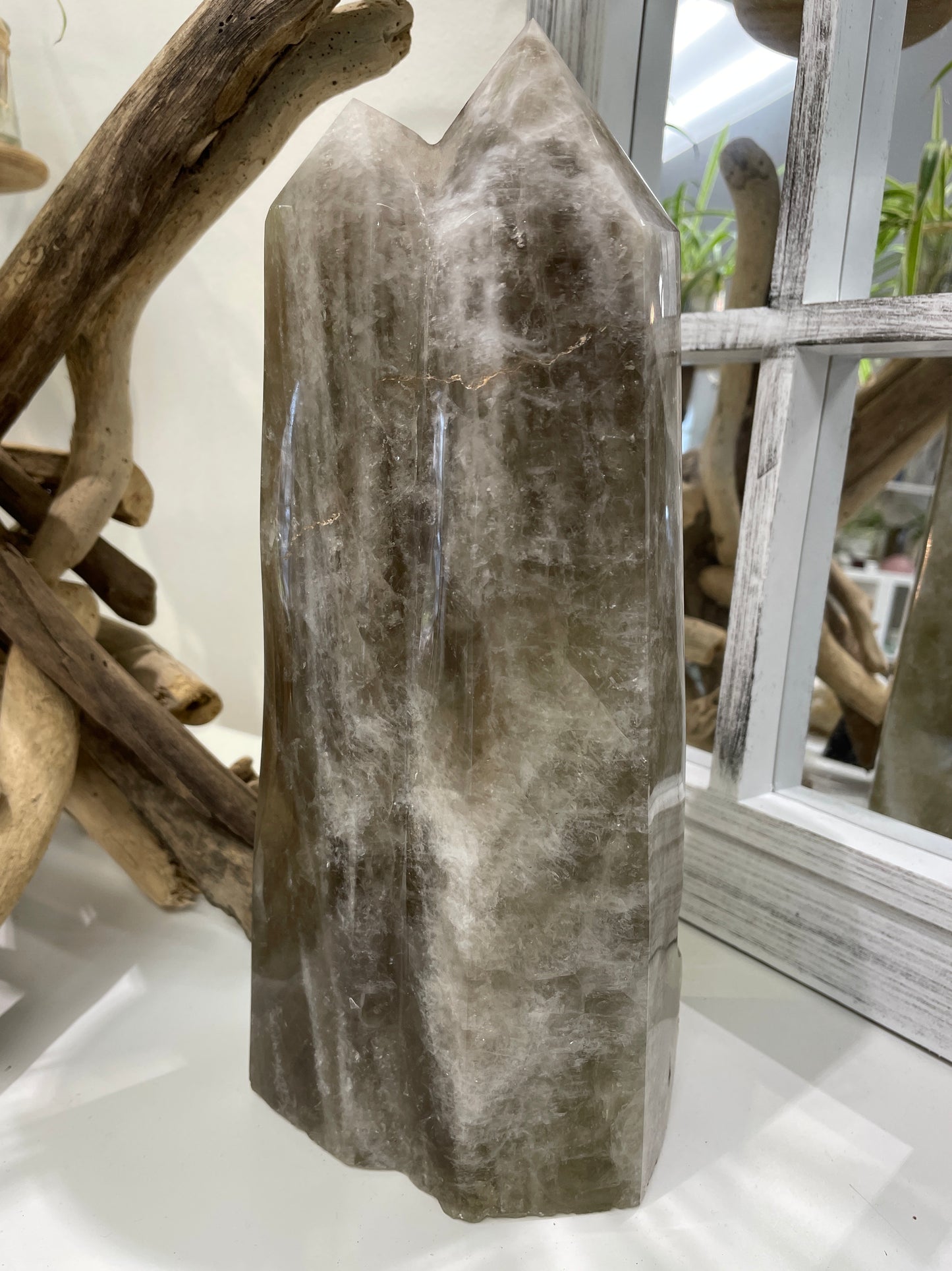 Smoky Citrine Tower