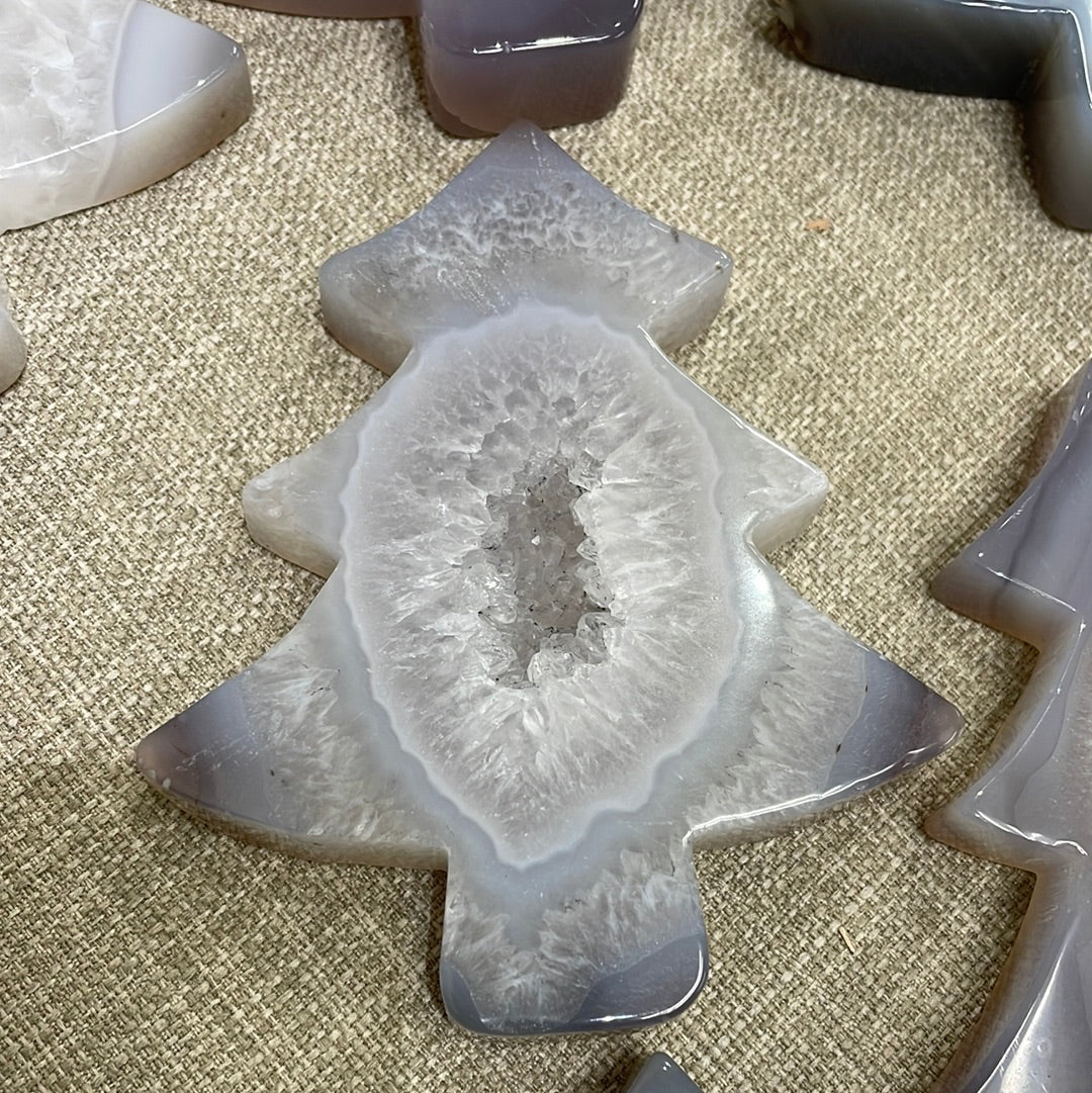 Druzy Agate Christmas Tree