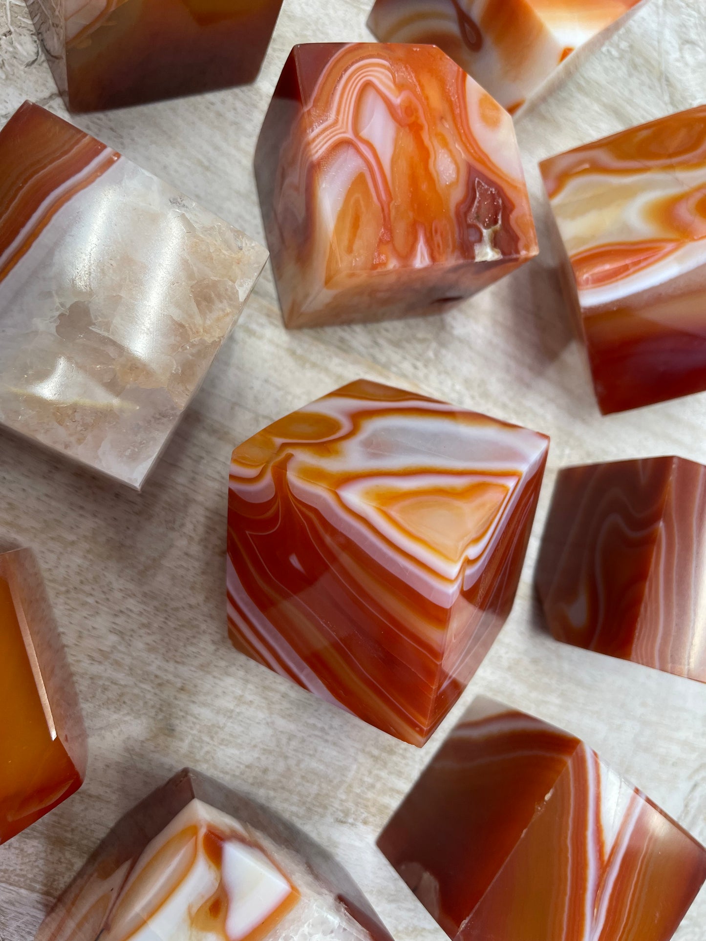 Carnelian Cube