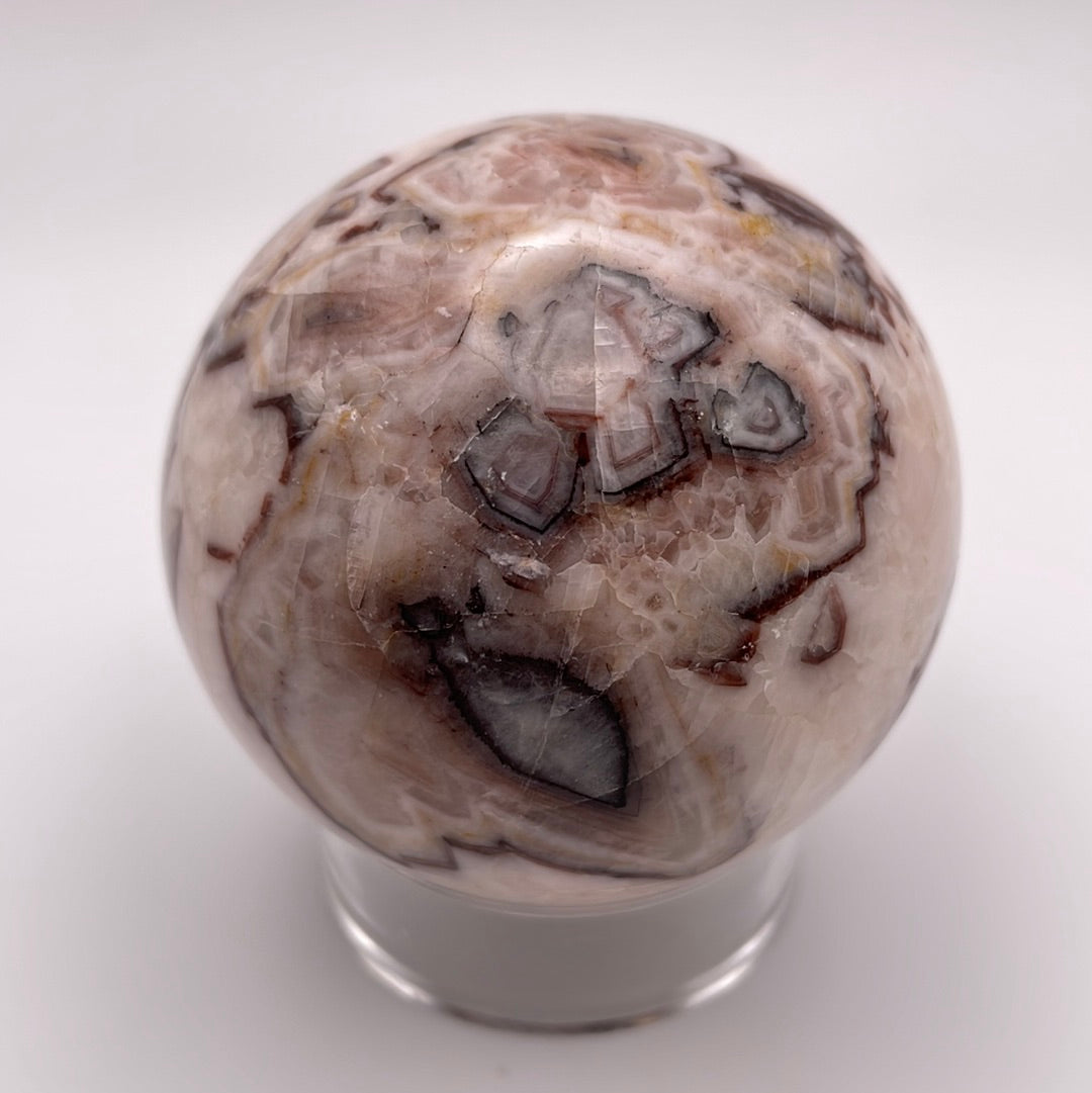 Banded Calcite Sphere