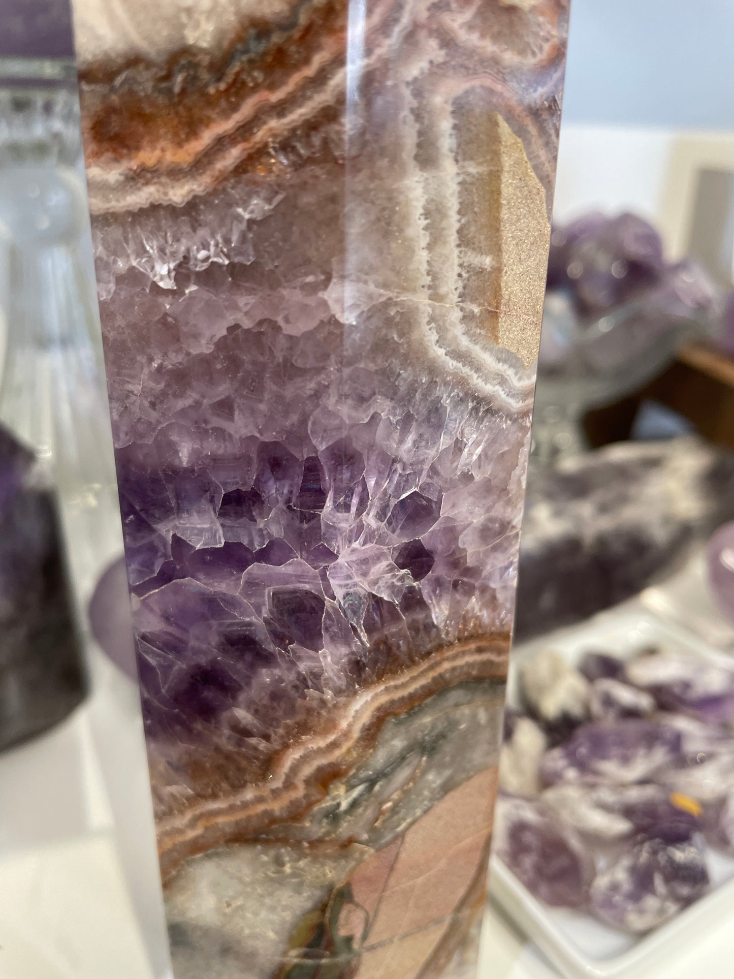 Amethyst & Agate Tower