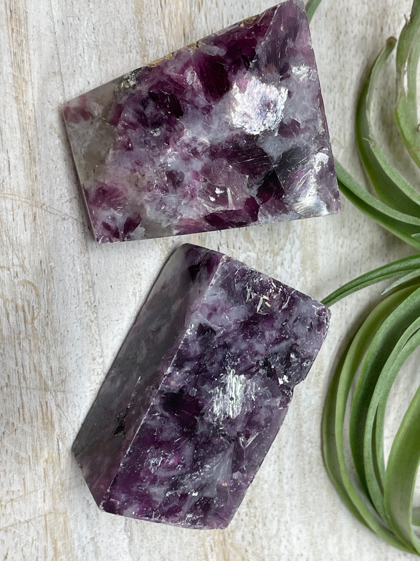 Lepidolite /Purple Mica in Quartz