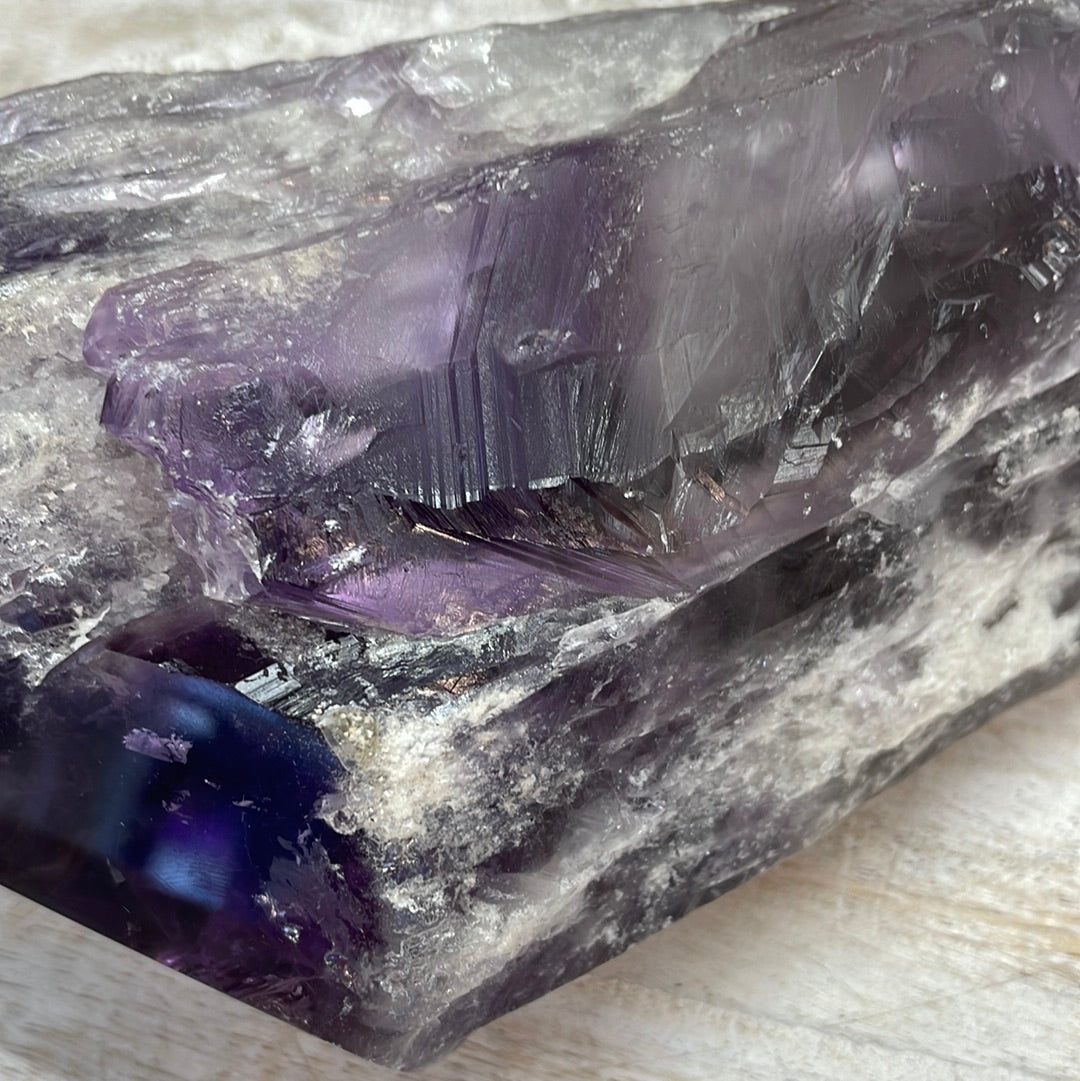 Amethyst Elestial Wand, Extra Large