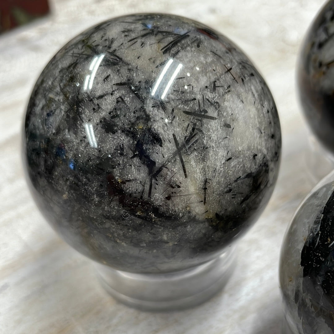 Black Tourmaline Sphere