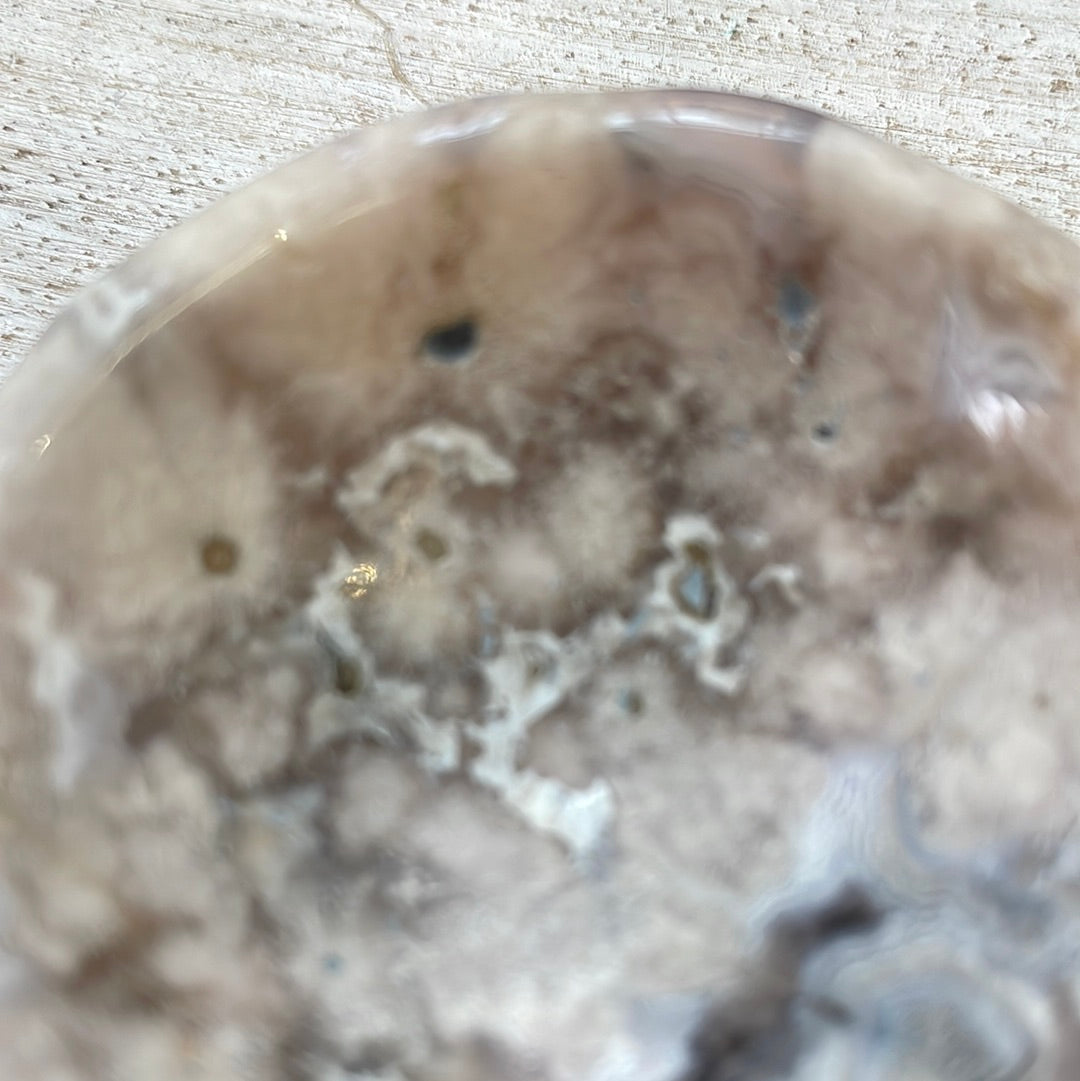 Flower Agate Bowl