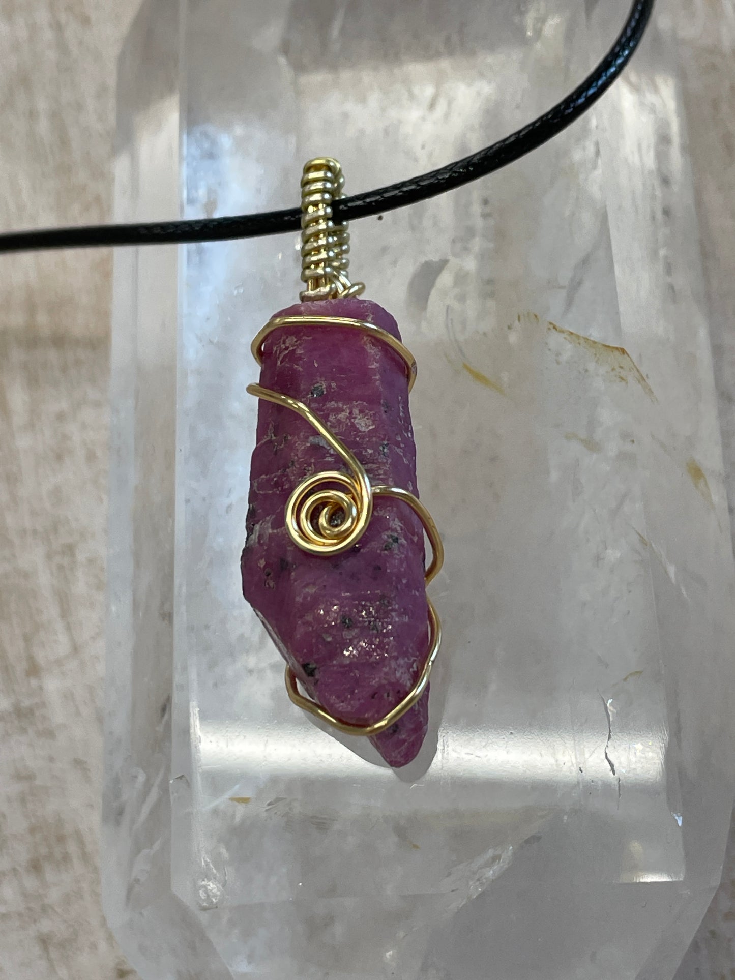 Wire Wrapped Ruby