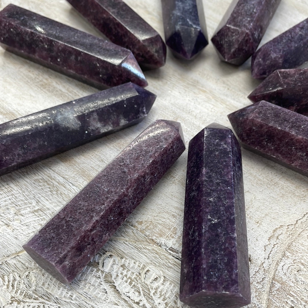 Lepidolite Tower