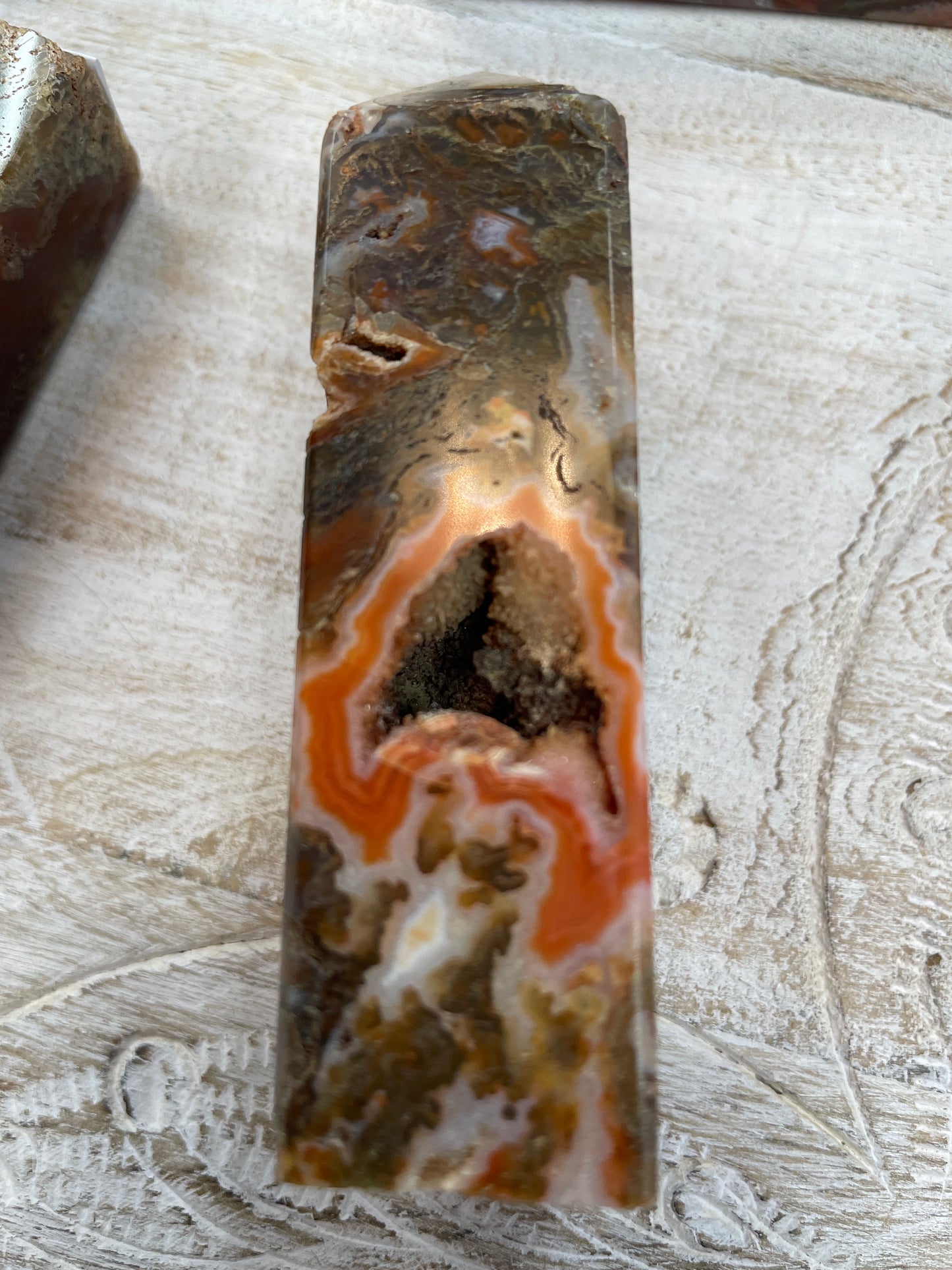 Carnelian Moss Agate