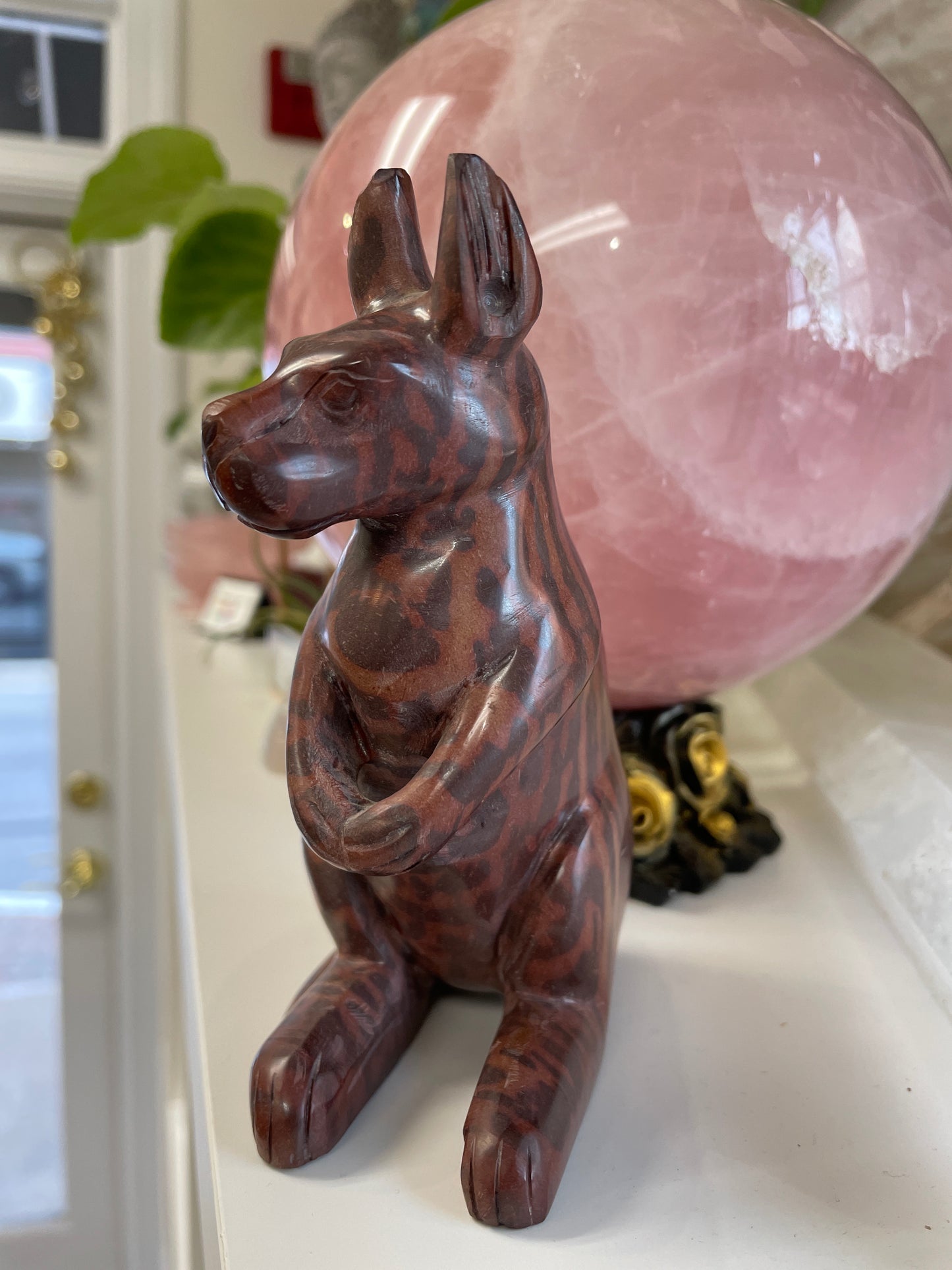 Tiger Iron Banded Jasper Kangaroo