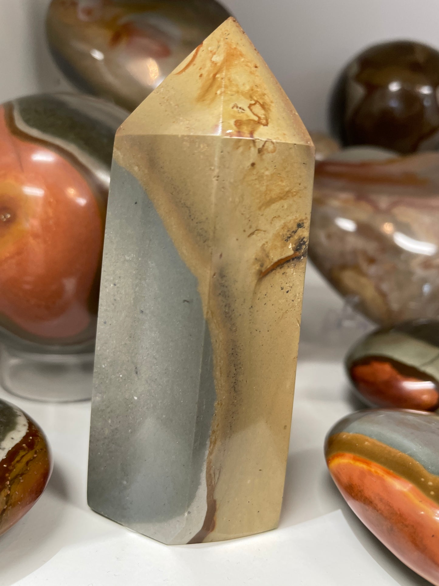 Polychrome Jasper Tower