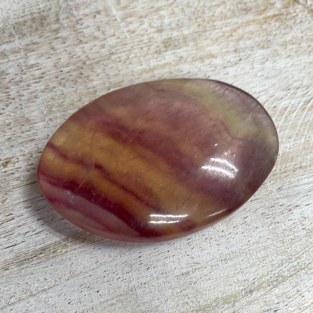 Fluorite Palm Stone