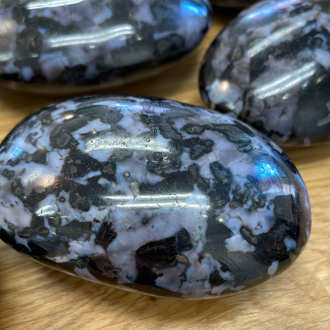 Indigo Gabbro Palm Stone