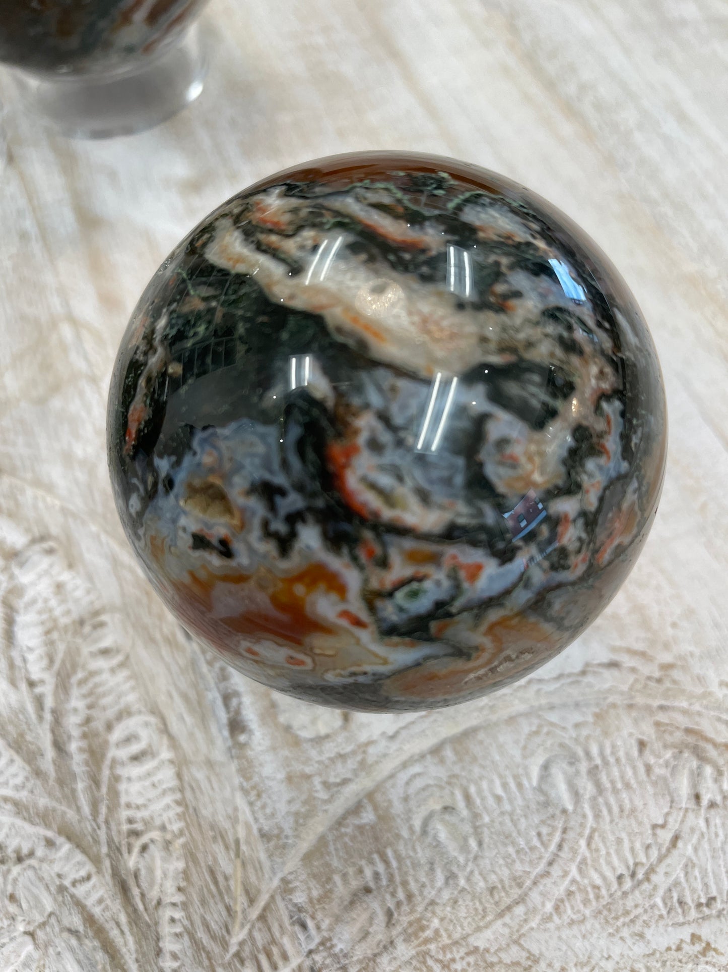 Carnelian Moss Agate