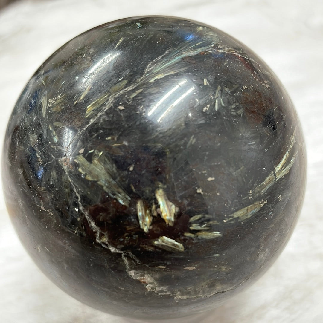 Fireworks Stone Sphere