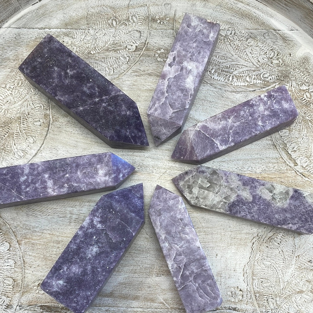 Lepidolite Tower