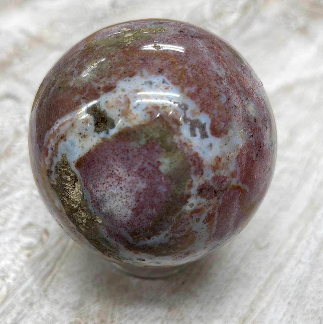 Ocean Jasper Sphere