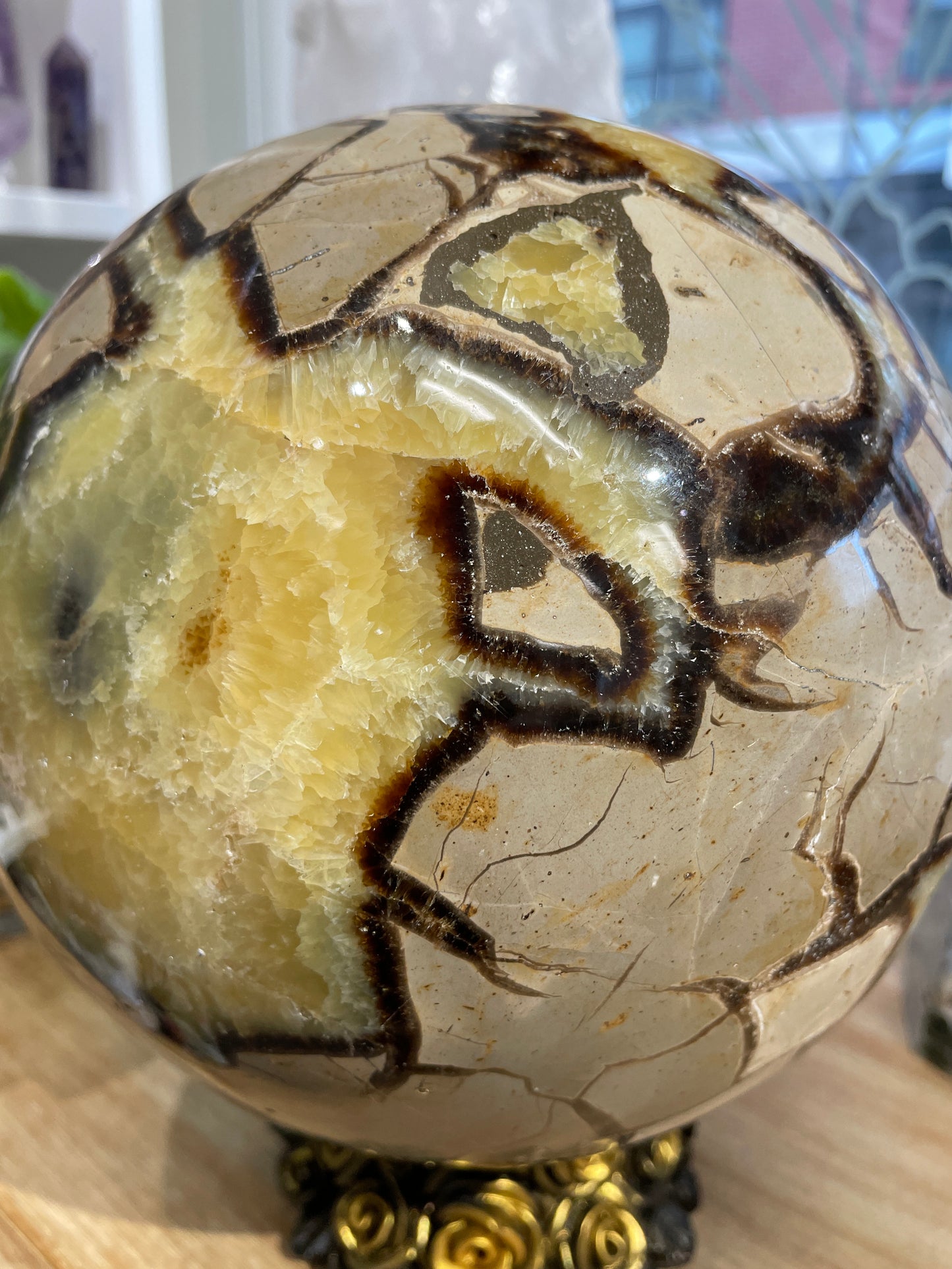 Septarian Sphere