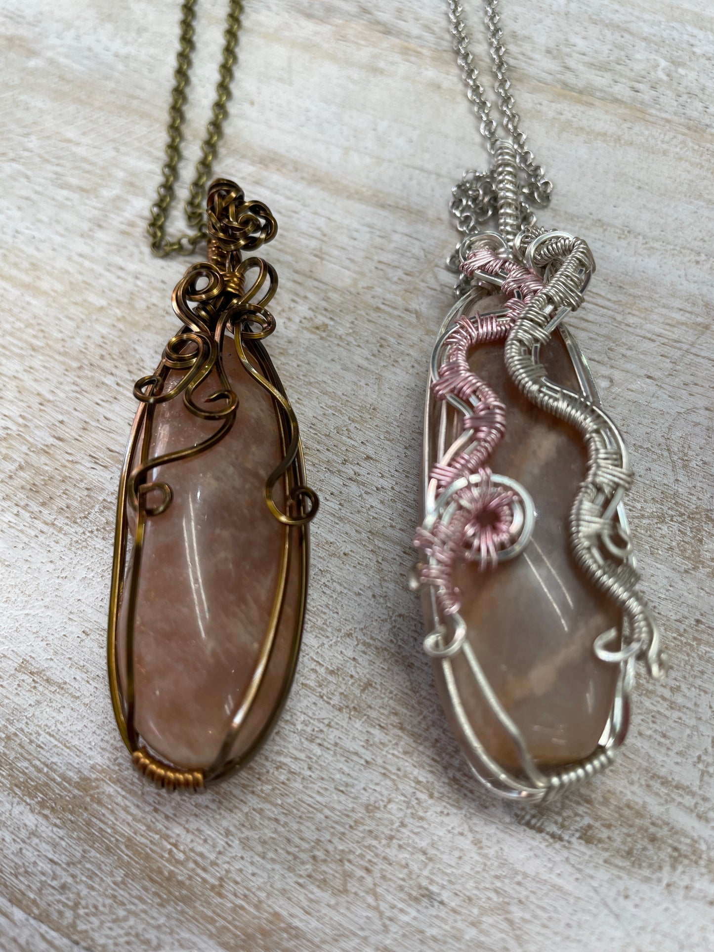 Moonstone Wire Wrapped